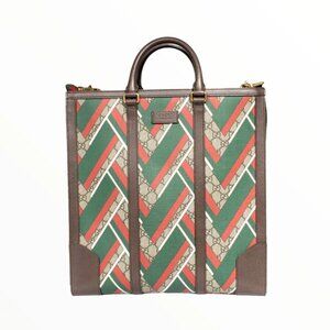 Gucci GG Supreme Monogram Canvas Handbag Borsa C – Authentic Designe